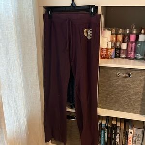 Victoria’s Secret 2000’s low rise sweatpants, dont know actual name.
